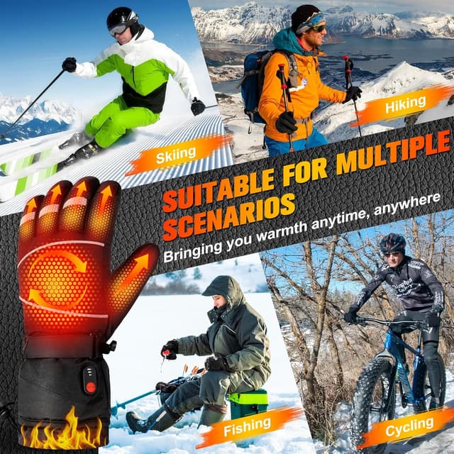 Thumbnail 6 de LanBlu beheizbare Handschuhe Damen Herren mit 3 Heizstufen
