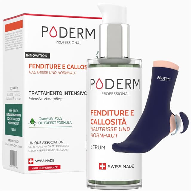 Detalle de PODERM Fessure e Callosità Trattamento Notte 8H 🦶