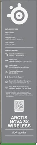 Thumbnail 16 de SteelSeries Arctis Nova 3X 🎧 Wireless Gaming-Headset, 40h Akku