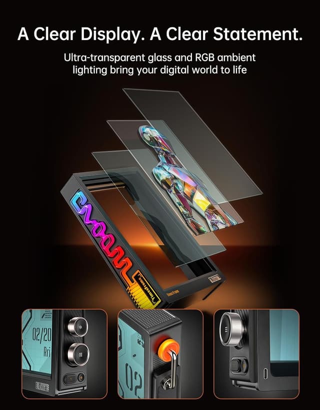 Detalle de Divoom Times Frame 10.1" WiFi digital frame