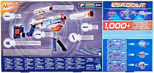 Thumbnail 6 de Nerf Loadout Arctic Zerostriker blaster pour enfants