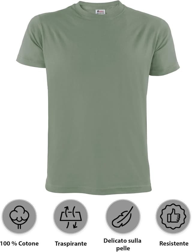 Thumbnail 2 de ALPIDEX T-Shirt Confezione da 5 175 g/m²