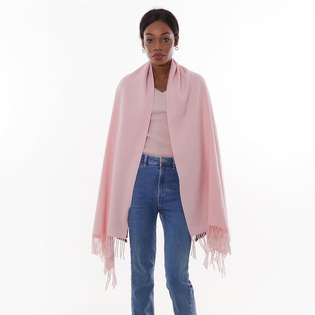 Detalle de Sciarpa Pashmina da donna invernale 200×70 cm: stola elegante per cerimonia e abito da sera