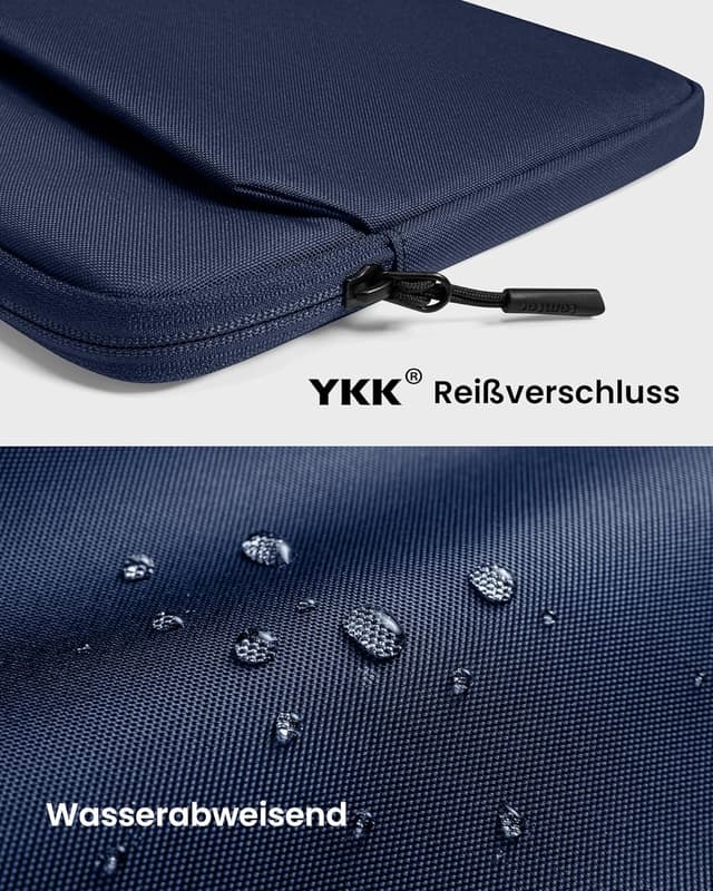 Detalle 2 de tomtoc Slim Laptop Tasche Hülle für 14‑Zoll MacBook Pro & Surface 7 – wasserabweisend, schlank