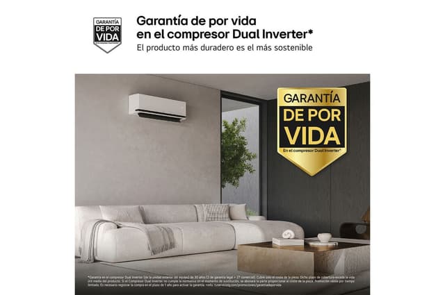 Thumbnail 4 de LG Dualcool AI Air S 12000 BTU aire
