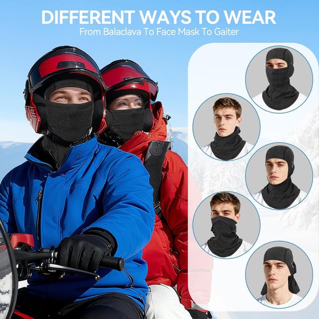 Detalle de GLENSLAVE Cold Weather Balaclava