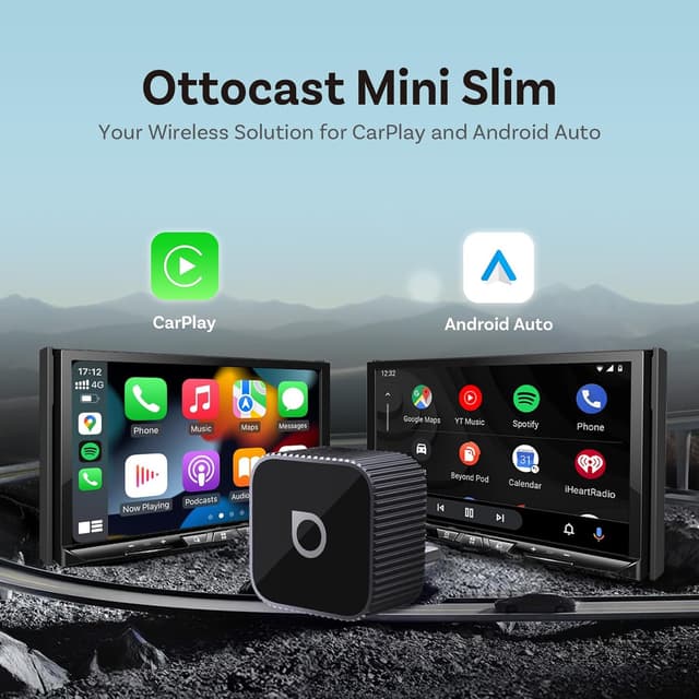 Detalle 2 de OTTOCAST Mini Cube 3.0 Wireless CarPlay Adapter