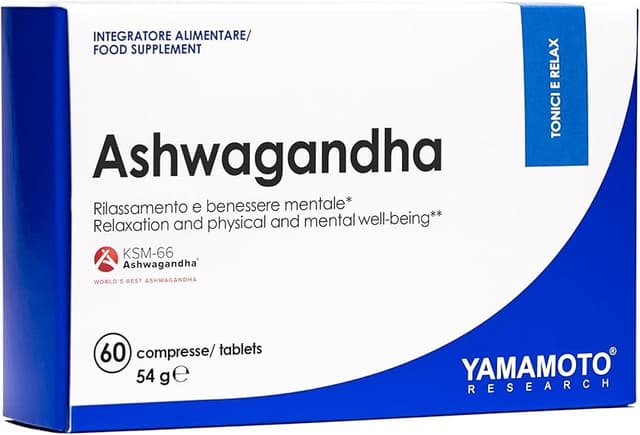 Imagen de YAMAMOTO RESEARCH Ashwagandha KSM-66 600 mg — 60 cápsulas 💊 en OfertitasTOP