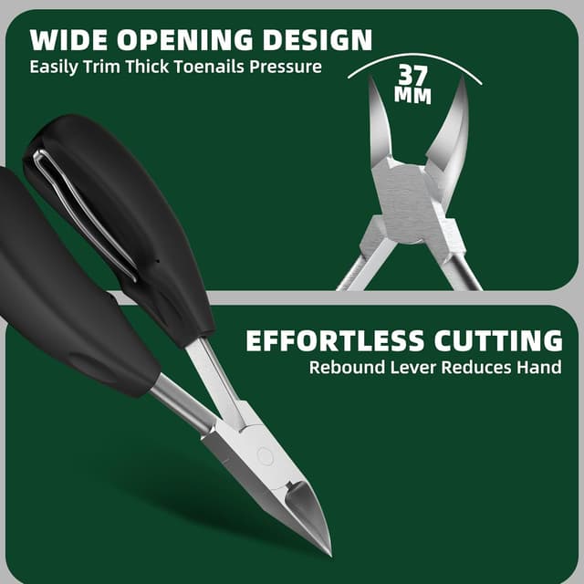 Thumbnail 2 de VANWIN Toenail Clippers for Thick Nails