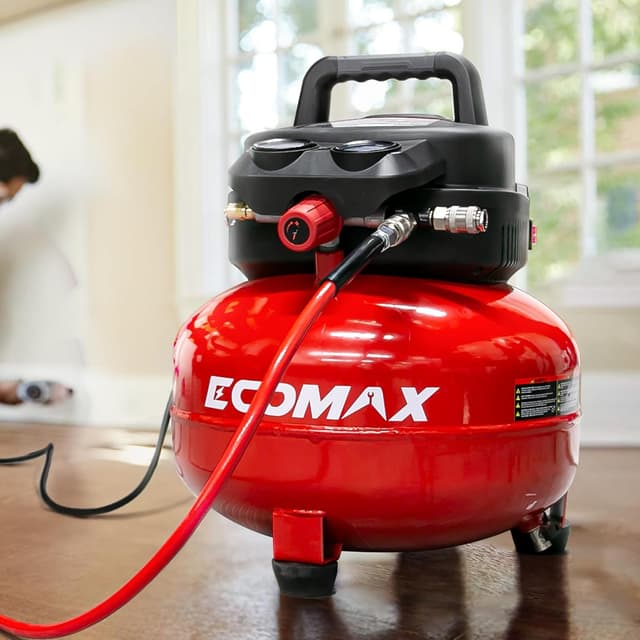 Thumbnail 6 de ECOMAX 6-Gallon Pancake Air Compressor 175 PSI