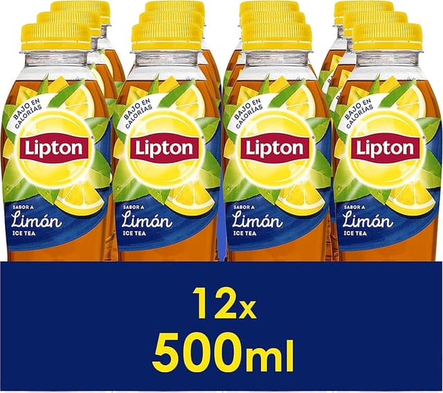 Thumbnail 1 de Lipton Limón 330 ml pack 24, refresco de té 🥤