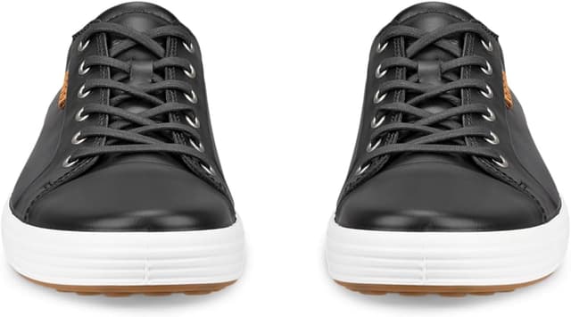 Detalle 2 de ECCO Soft 7 men’s leather trainers with long-lace system and FLUIDFORM comfort