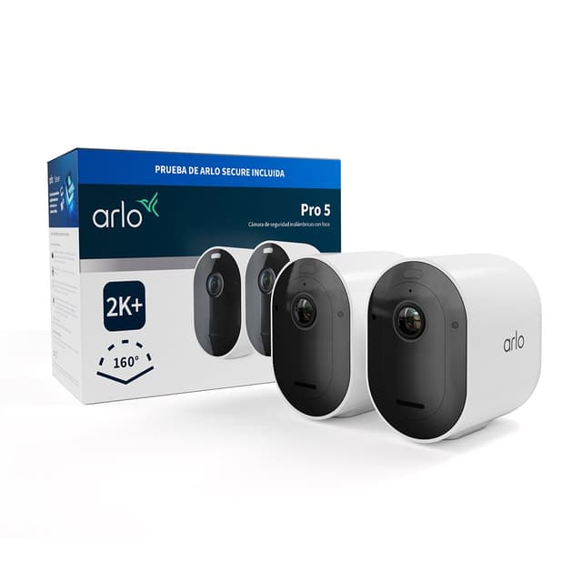 Detalle 1 de Arlo Pro 5 kit 2 cámaras 2K HDR
