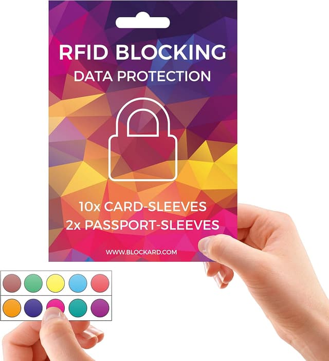 Thumbnail 4 de BLOCKARD RFID Blocker Kartenhülle 12er Set