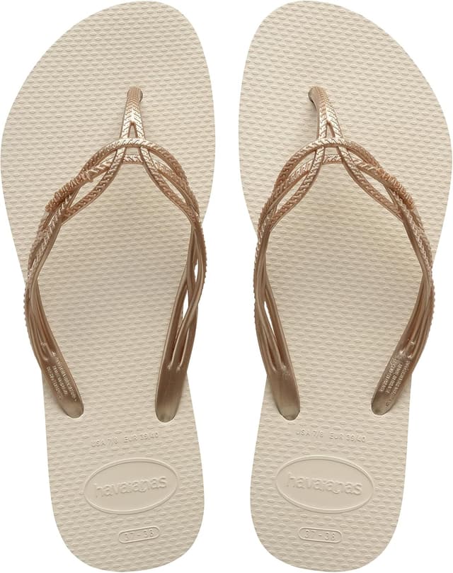 Detalle de Havaianas Flash Sweet: infradito da donna comode, eleganti e antiscivolo per spiaggia e piscina