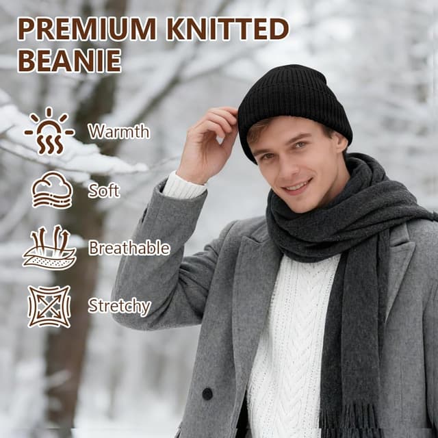 Thumbnail 4 de Vicloon Bonnet Laine MĂ©rinos Tour 50-58 CM đ§Ł