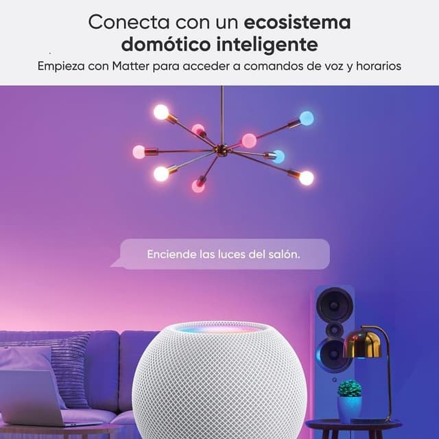 Thumbnail 5 de Nanoleaf Bombillas LED E27, WiFi RGB, pack de 4