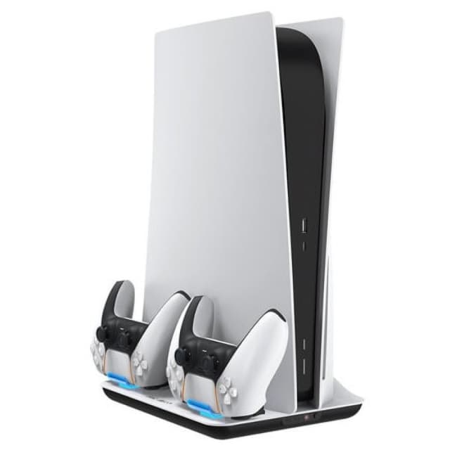 Detalle de egogear Stand vertical PS5 2 mandos