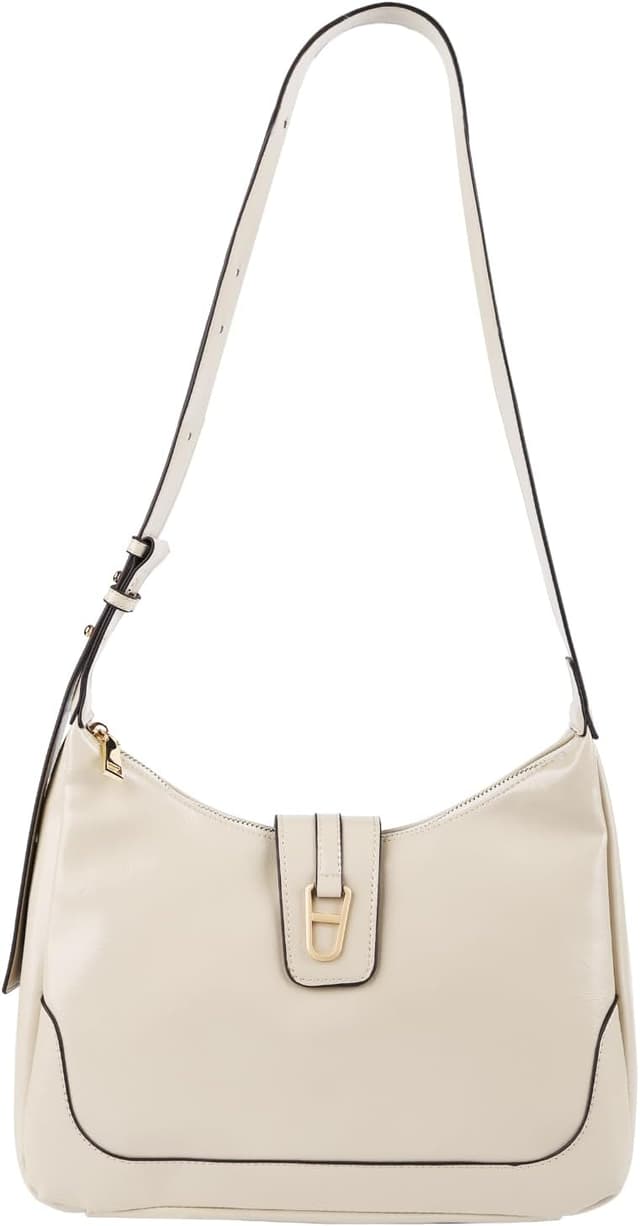 Detalle de Women’s crescent shoulder bag hobo bag with adjustable crossbody strap (PU leather)