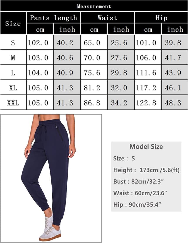 Thumbnail 6 de Terecey pantalon de jogging femme en coton doux avec poches zippées