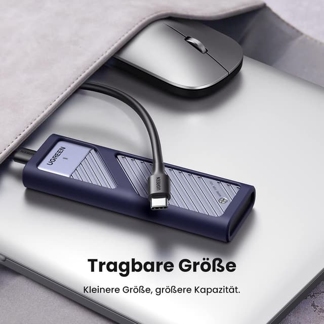 Thumbnail 6 de UGREEN M2 SSD Gehäuse USB 3.2 Gen 2 10 Gbps 📦