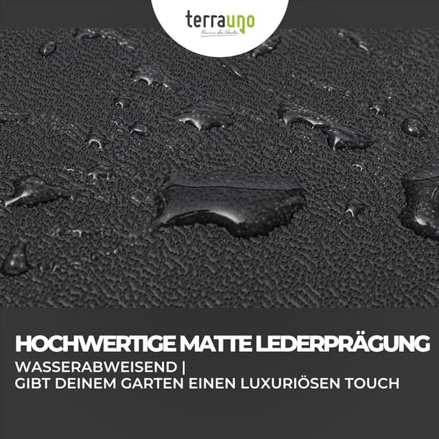 Detalle 2 de TerraUno Sichtschutzstreifen Doppelstabmatten 252x19 cm