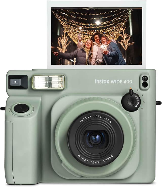 Detalle de Fujifilm INSTAX Wide 400 Instant Camera (Sea Sage Green)