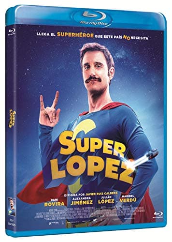 Detalle de Superlópez en Blu-ray con audio en español (Walt Disney)