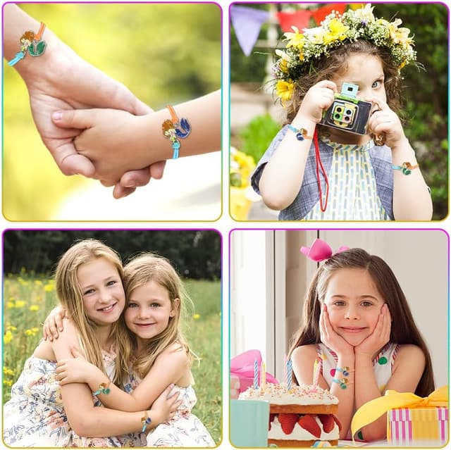 Detalle 2 de Bracelet d’humeur thermochromique Flintronic pour enfants avec pendentif cheval