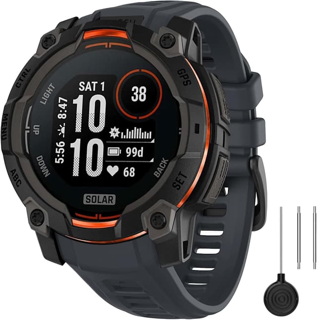 Imagen de MoKo Rubber Sport Watch Band for Garmin Instinct 3 45mm en OfertitasTOP