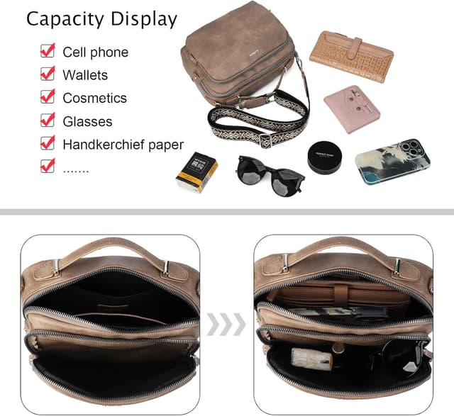 Detalle 2 de Gladdon Umhängetasche Damen