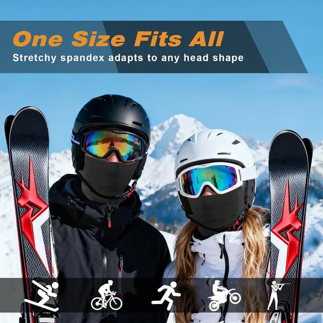 Thumbnail 5 de HEGGCOOE Ski Mask Balaclava 60 cm