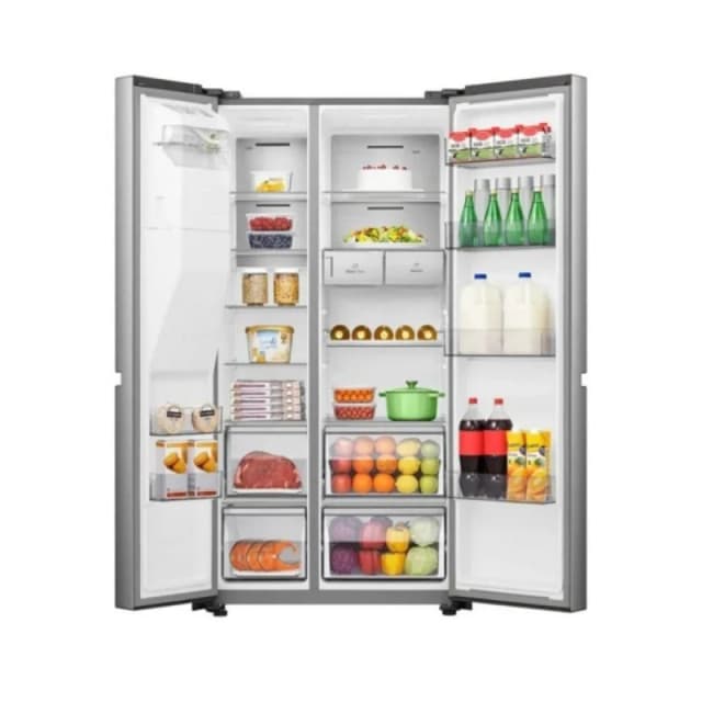 Detalle 2 de Hisense Americano 179 cm 632 L Inox WiFi