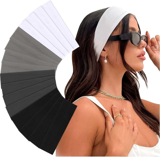 Detalle de DRESHOW 6cm wide headband for workouts