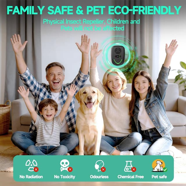 Thumbnail 3 de Gecool 2026 Ultrasonic Pest Repeller 6-Pack