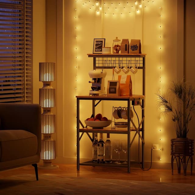 Thumbnail 6 de Furologee Kitchen Bakers Rack 4-Tier 🍽