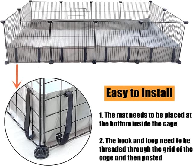 Thumbnail 3 de bangminda 120x61 cm Waterproof Guinea Pig Liner