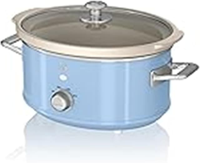 Imagen de Swan SF17021BLN Retro Slow Cooker 3.5L en OfertitasTOP