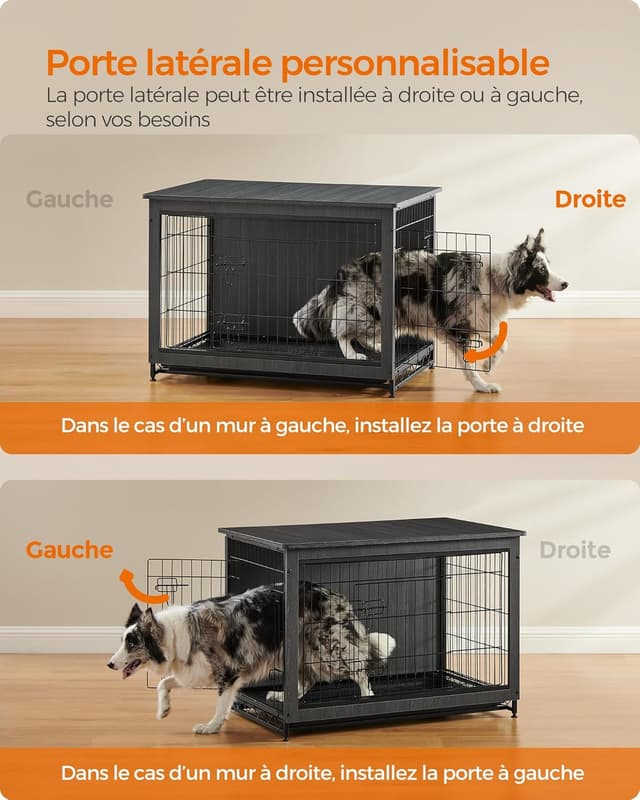 Thumbnail 3 de Feandrea PFC003X01 cage pour chiens 32 kg