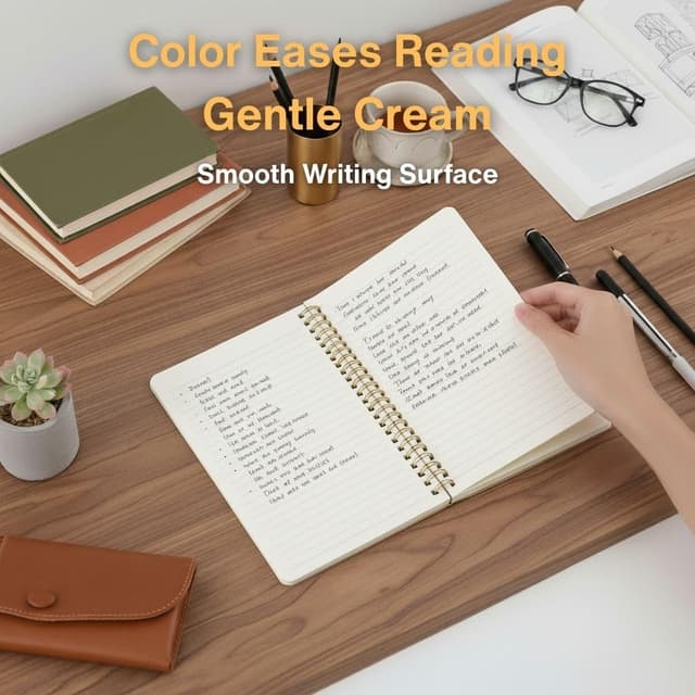 Thumbnail 2 de JSQJ cuaderno espiral A5 4 uds