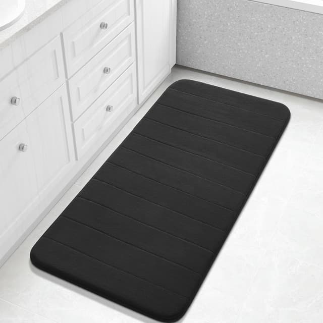 Detalle de Yimobra memory foam bath mat, 140 x 61 cm