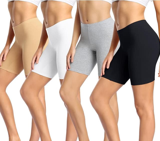 Thumbnail 5 de wirarpa Women's Cotton Boy Shorts 4-Pack underwear 🩲
