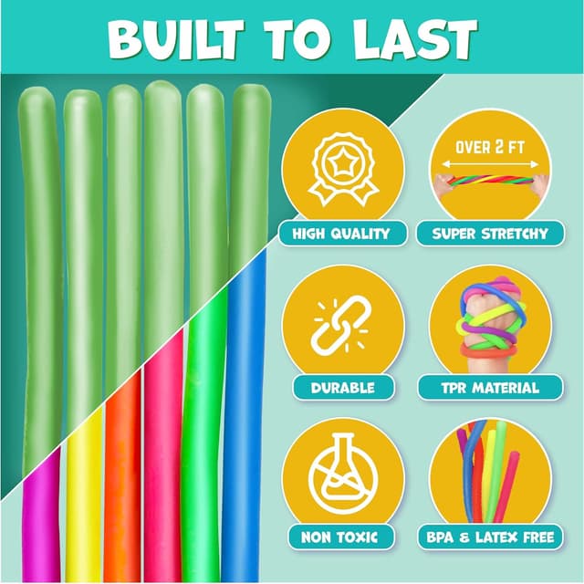 Thumbnail 3 de BUNMO Stretchy Sensory Strings 6-pack