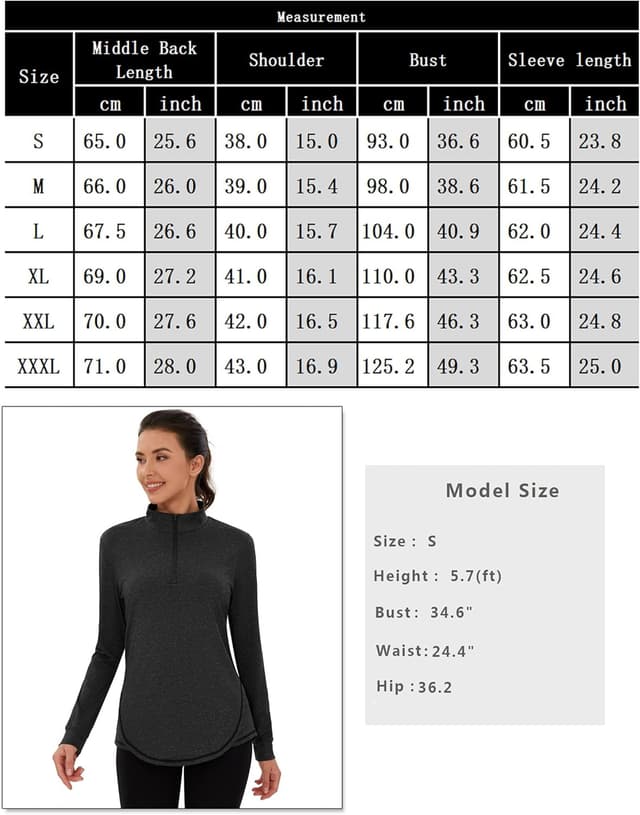 Detalle 2 de Haut de running femme Terecey 1/4 zip manches longues : sweat léger respirant à séchage rapide