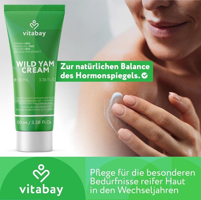Detalle de vitabay Wild Yams Creme 100 ml