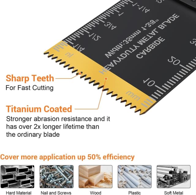 Detalle de PECHAM 128 Multitool Sägeblätter Set