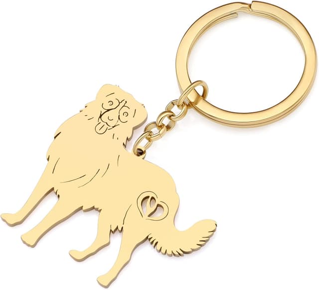 Detalle de YAYAKO Stainless Steel Dog Keychain