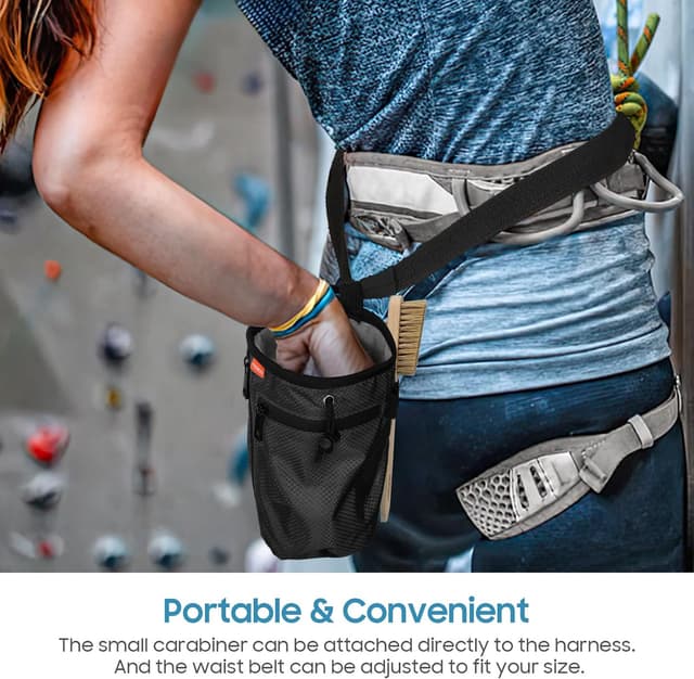 Thumbnail 4 de MoKo Climbing Chalk Bag with Brush