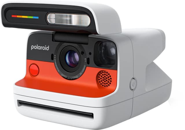 Thumbnail 2 de Polaroid Flip Weiß mit Color Film 8 Stück