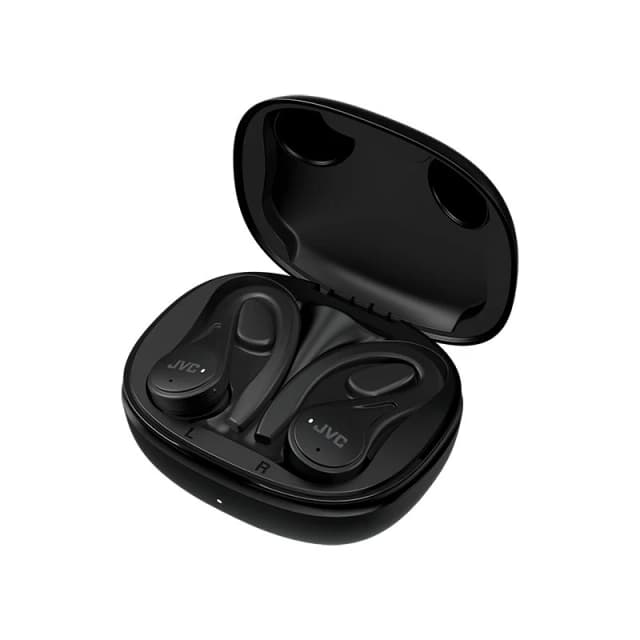 Detalle de JVC HA-EC25T Auriculares deportivos inalámbricos negros